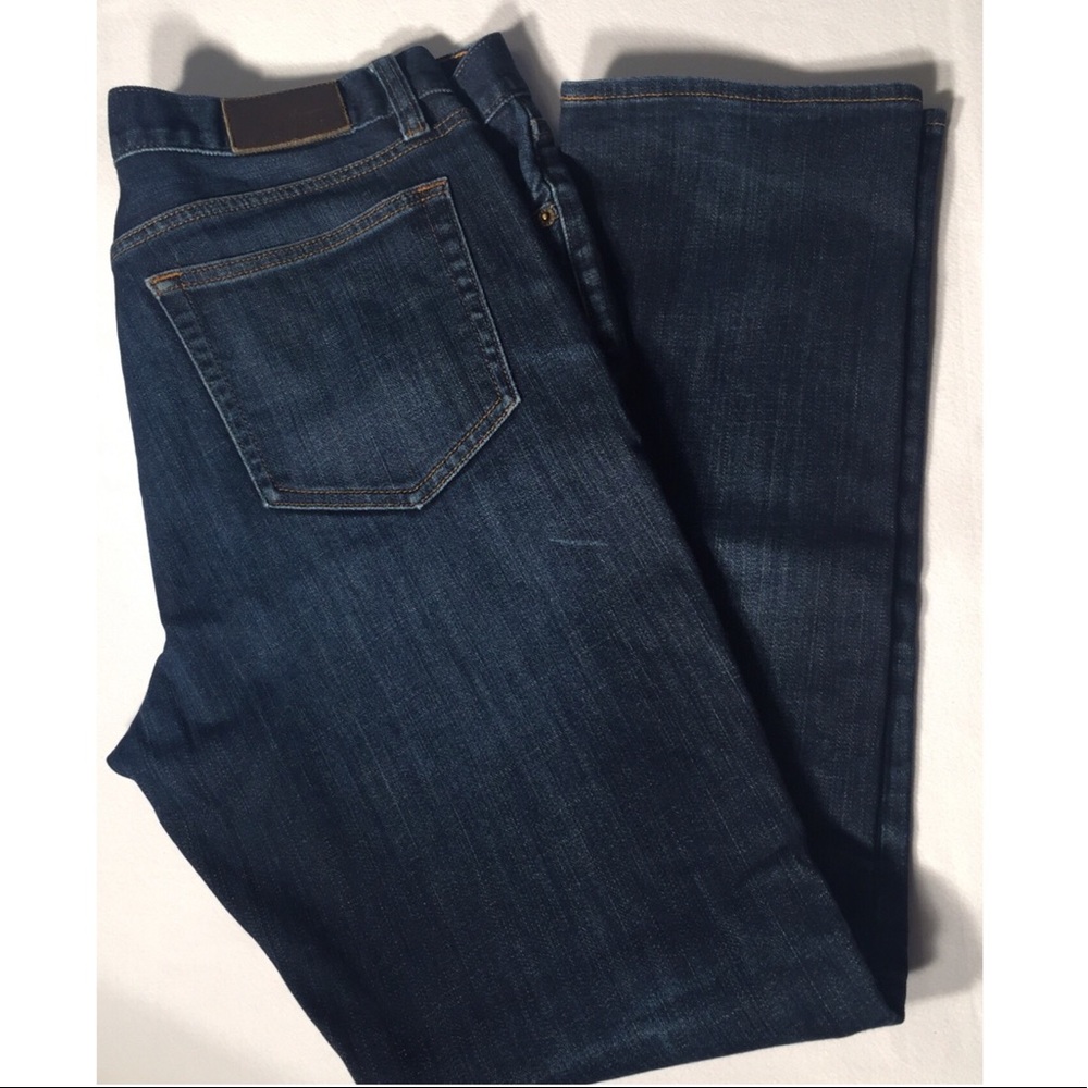 J. Crew The Driggs slim fit dark wash jeans 34x30